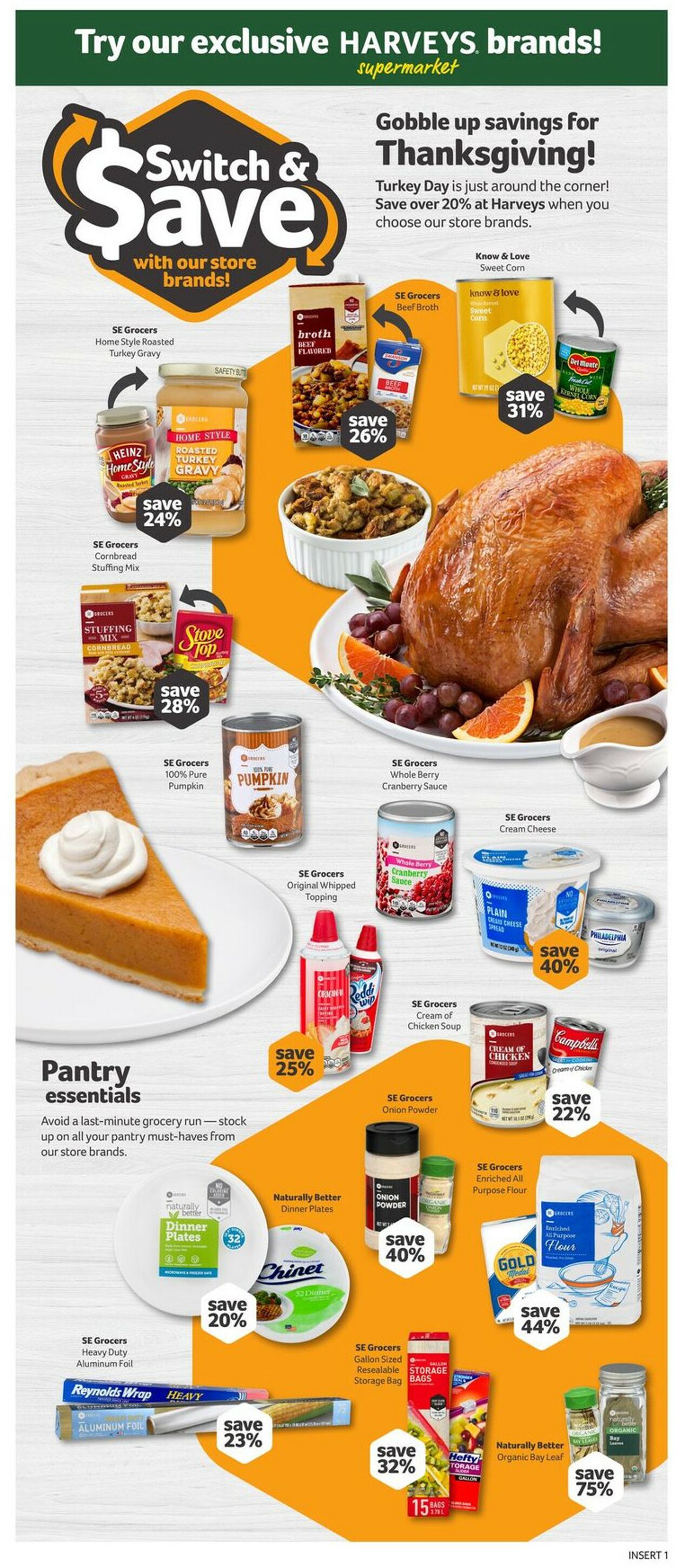 Catalogue Harveys Supermarket from 10/30/2024