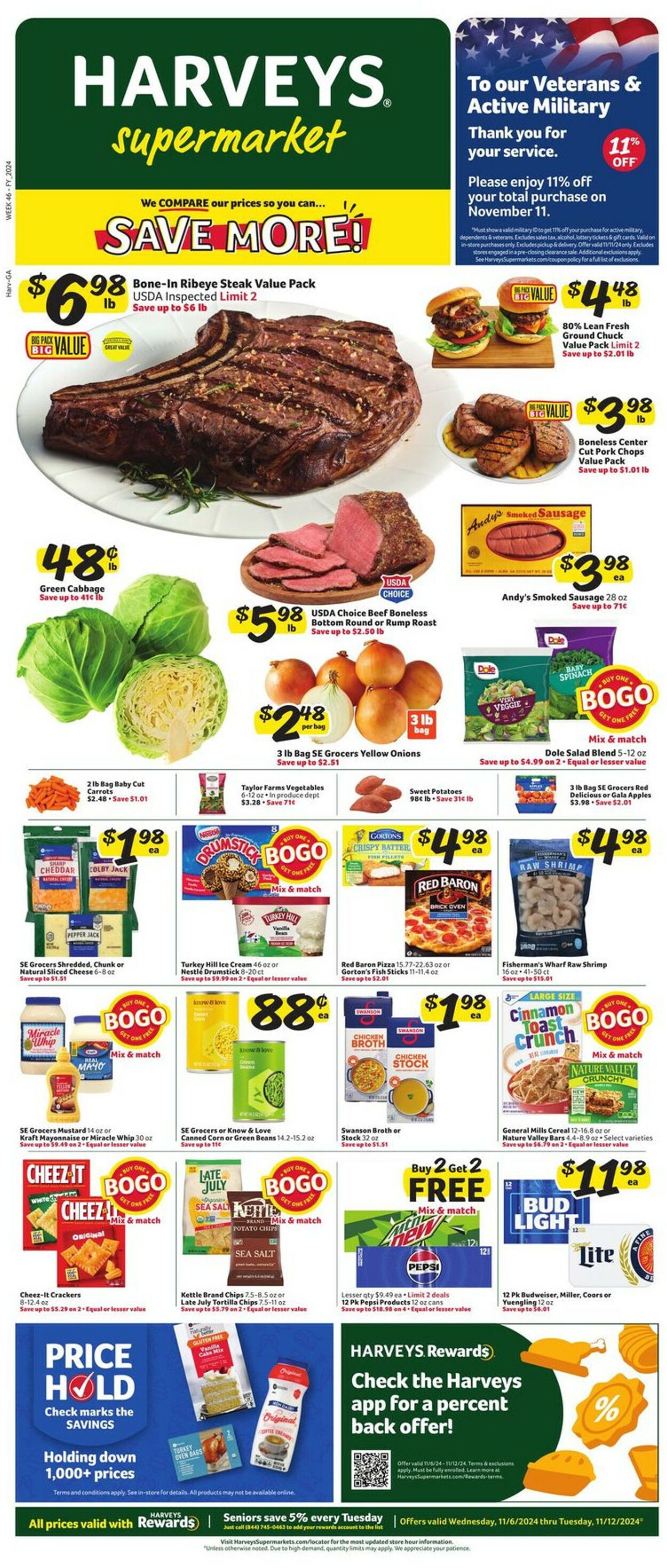 Catalogue Harveys Supermarket from 11/06/2024