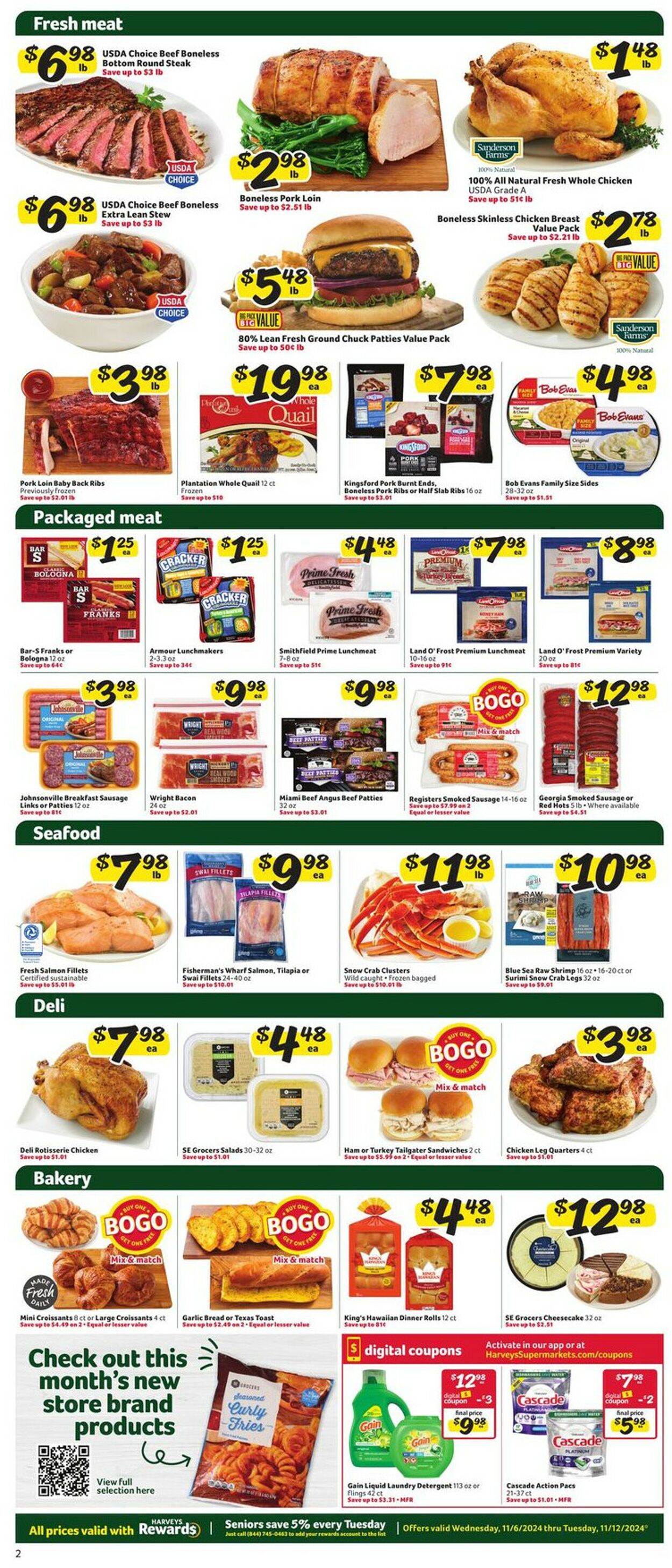 Catalogue Harveys Supermarket from 11/06/2024