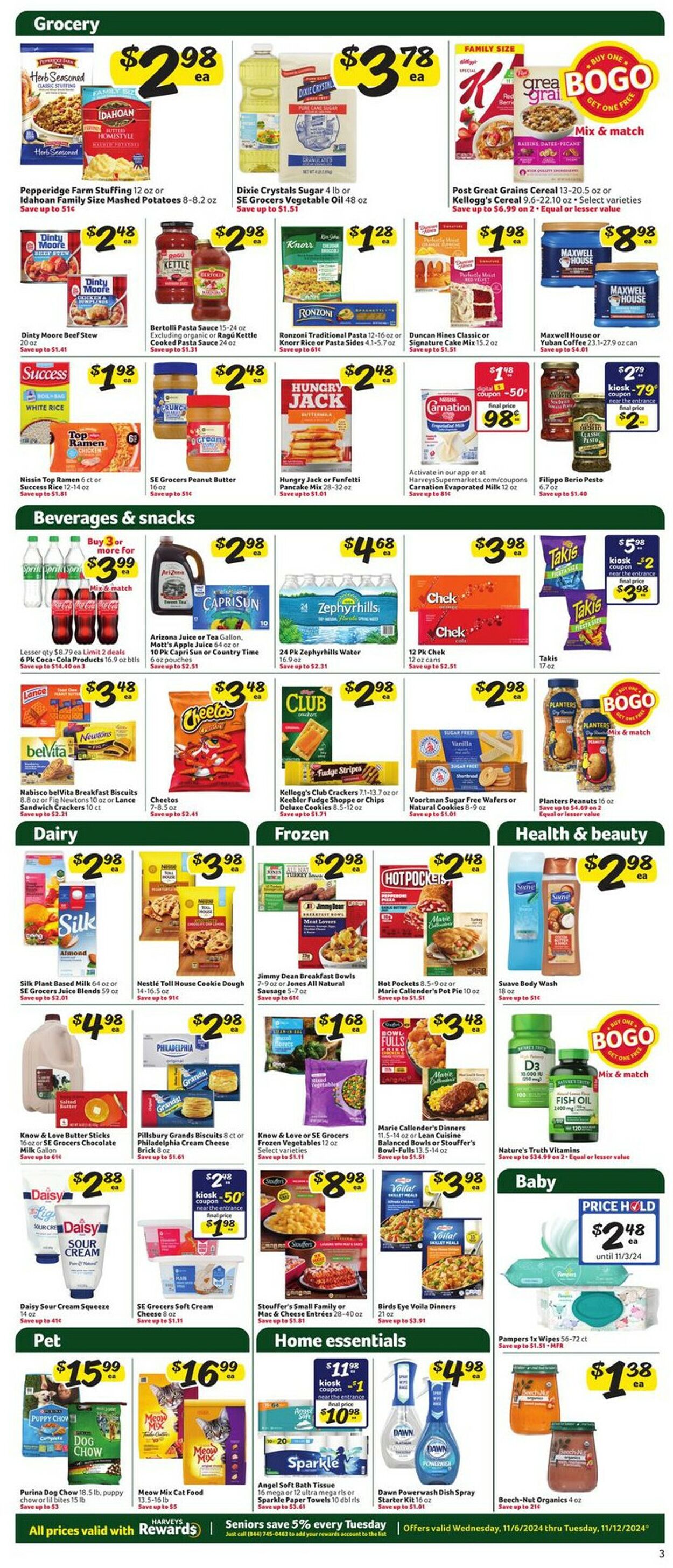 Catalogue Harveys Supermarket from 11/06/2024