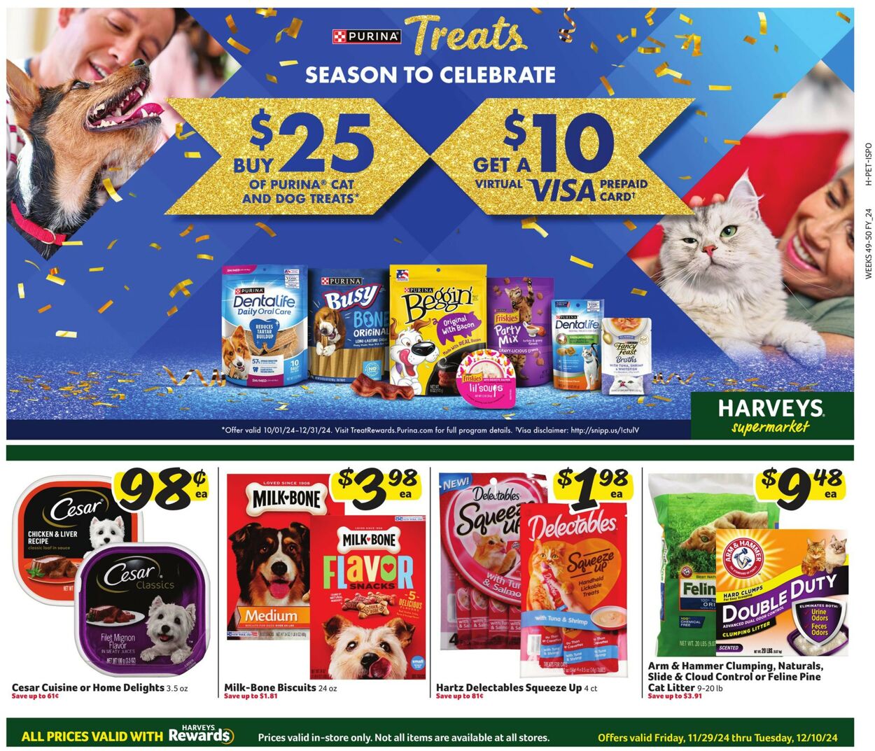 Catalogue Harveys Supermarket from 11/29/2024