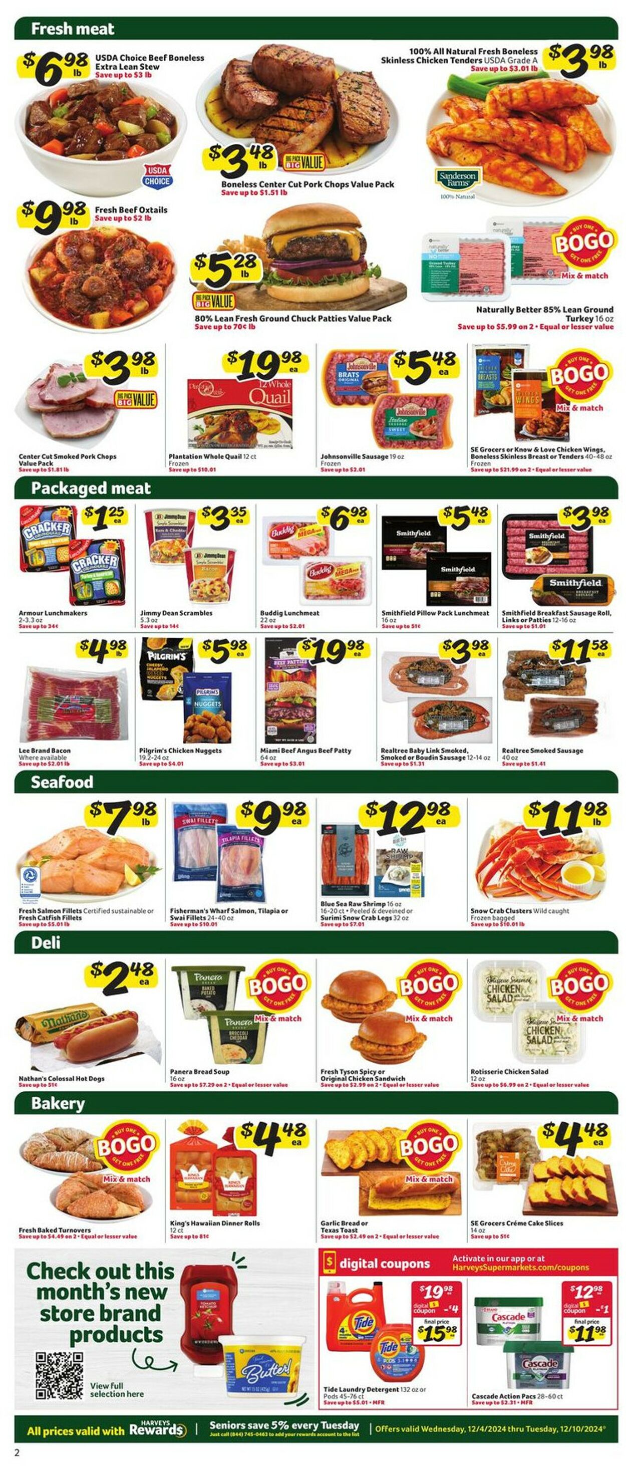 Catalogue Harveys Supermarket from 12/04/2024