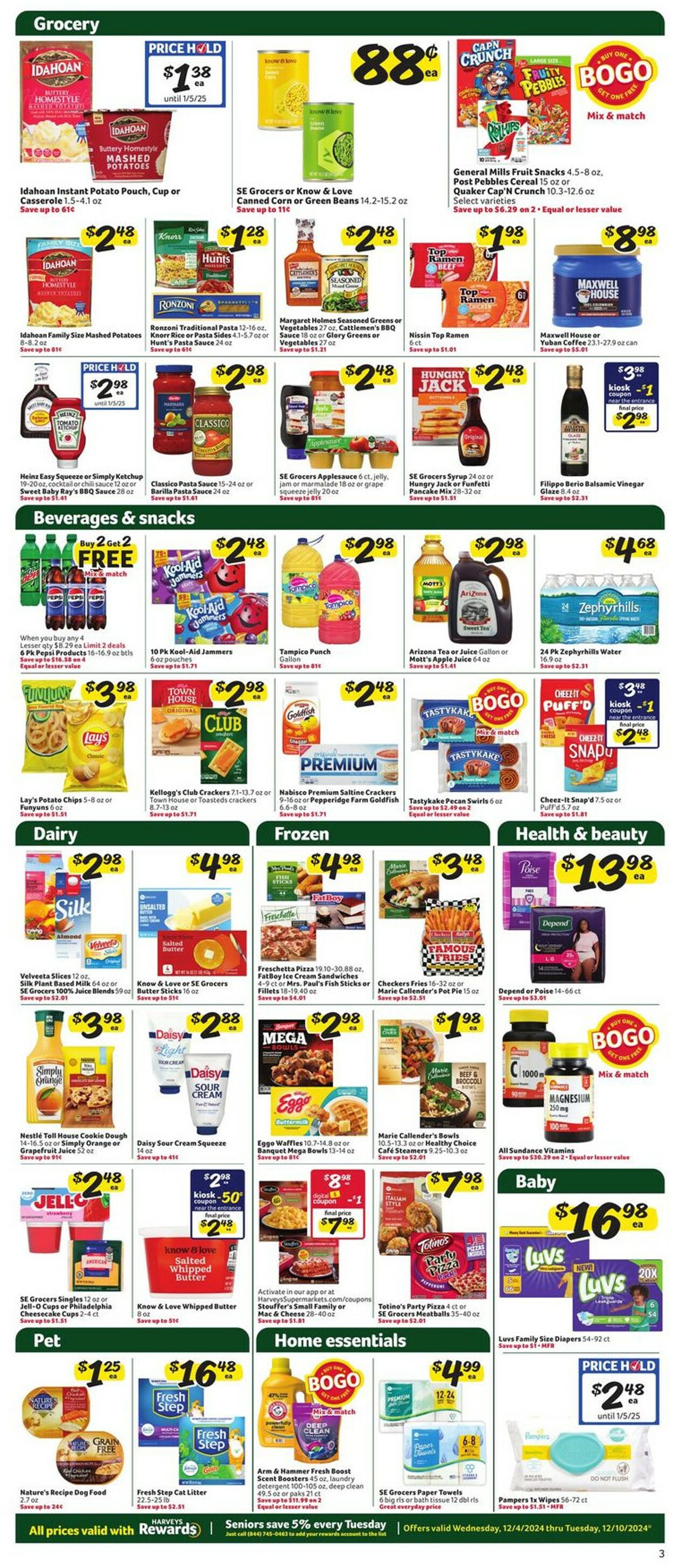 Catalogue Harveys Supermarket from 12/04/2024