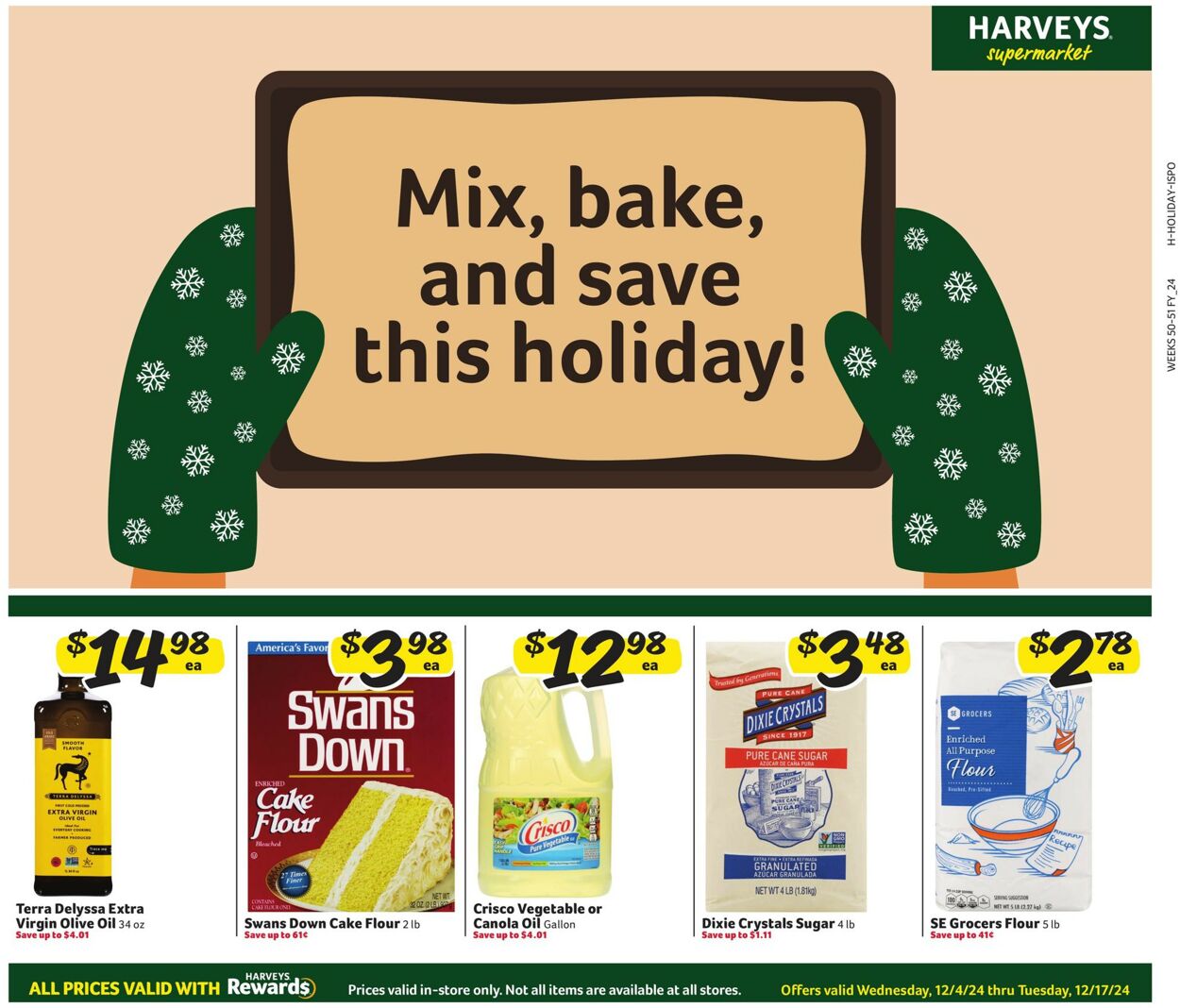 Catalogue Harveys Supermarket from 12/04/2024