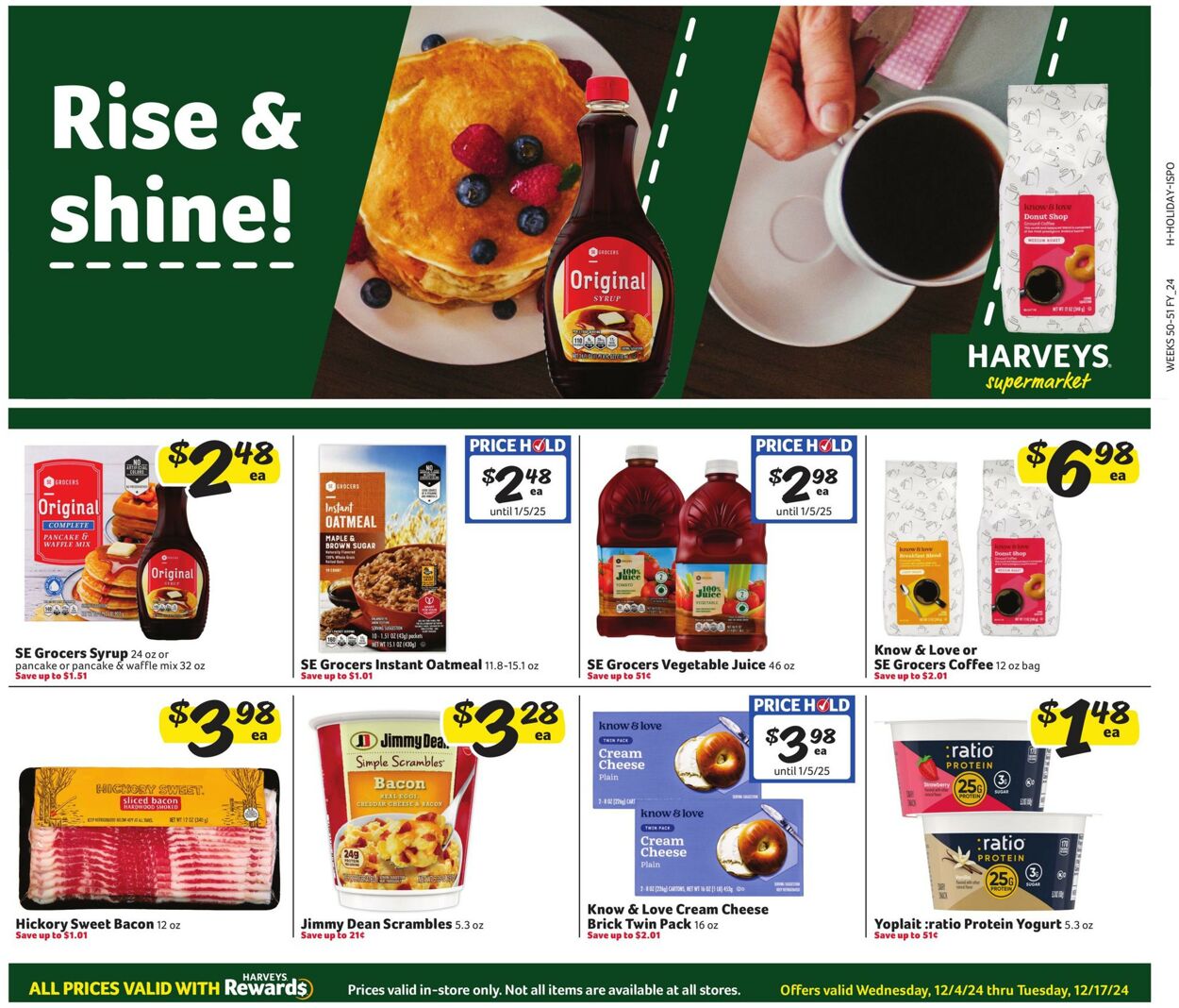 Catalogue Harveys Supermarket from 12/04/2024