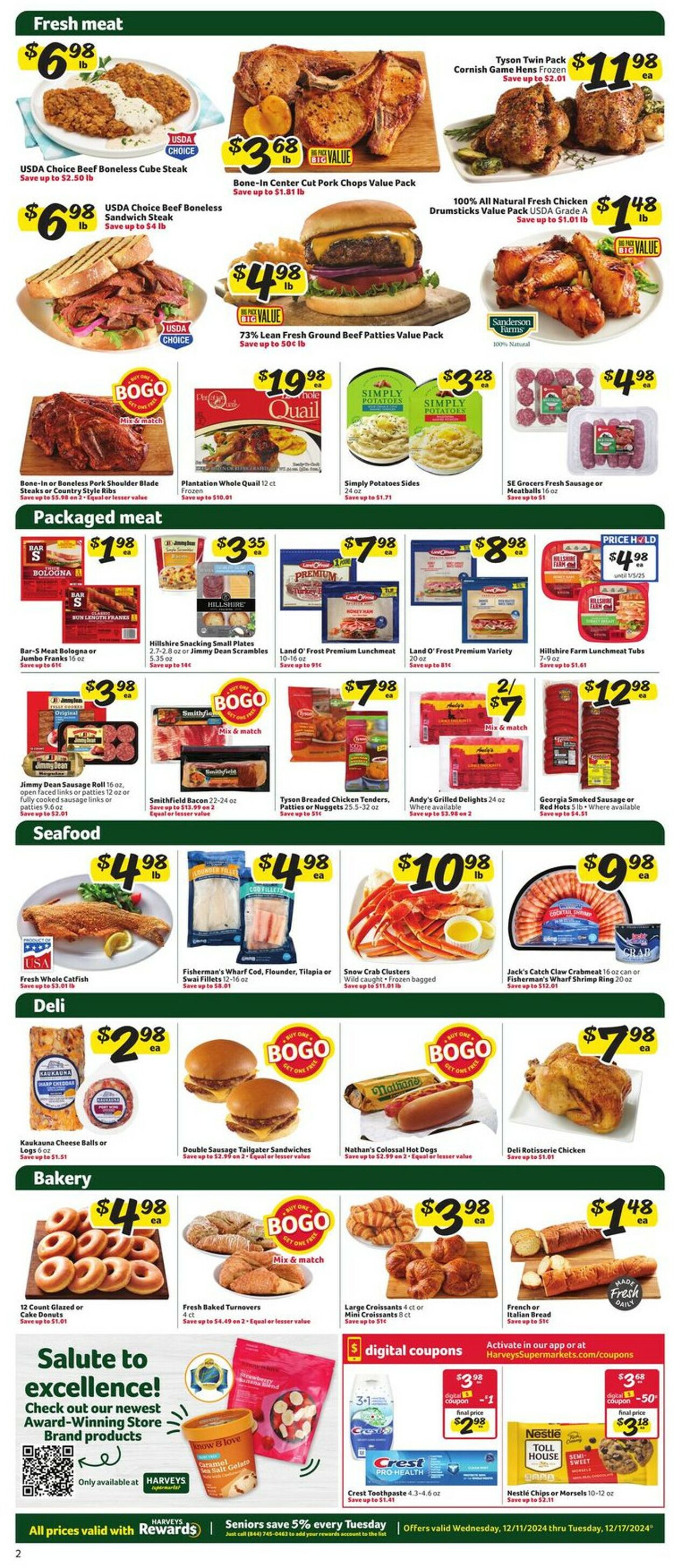 Catalogue Harveys Supermarket from 12/11/2024