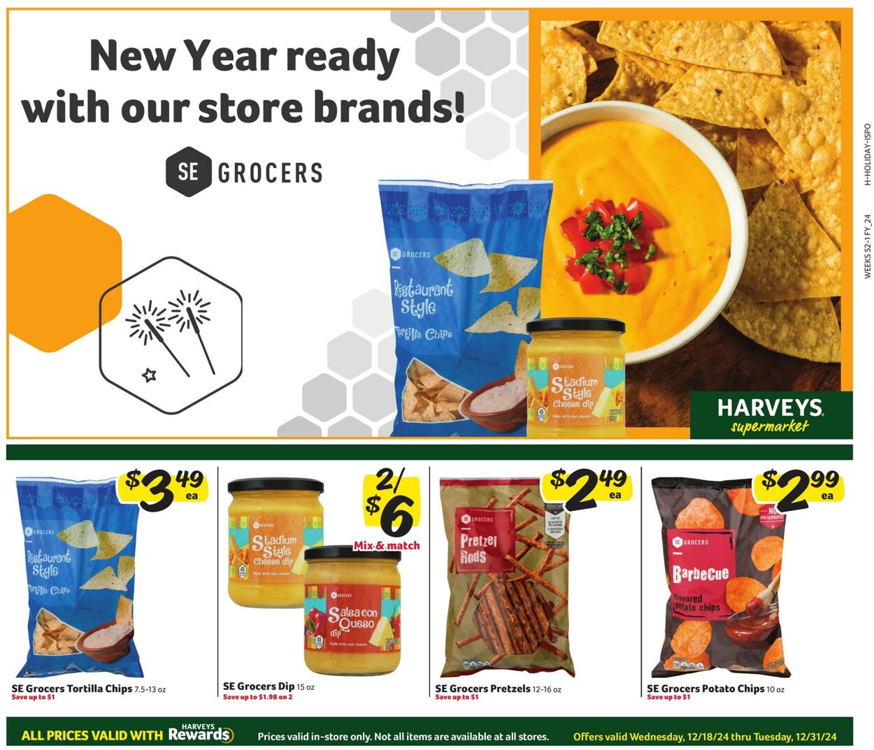 Catalogue Harveys Supermarket from 12/18/2024