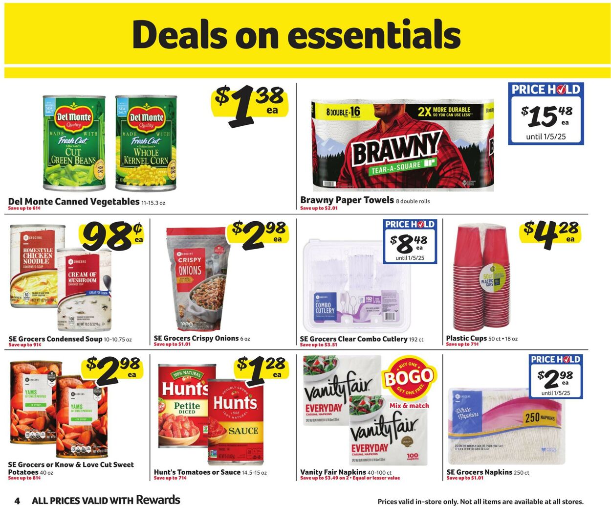 Catalogue Harveys Supermarket from 12/18/2024