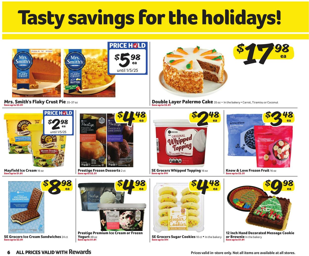 Catalogue Harveys Supermarket from 12/18/2024