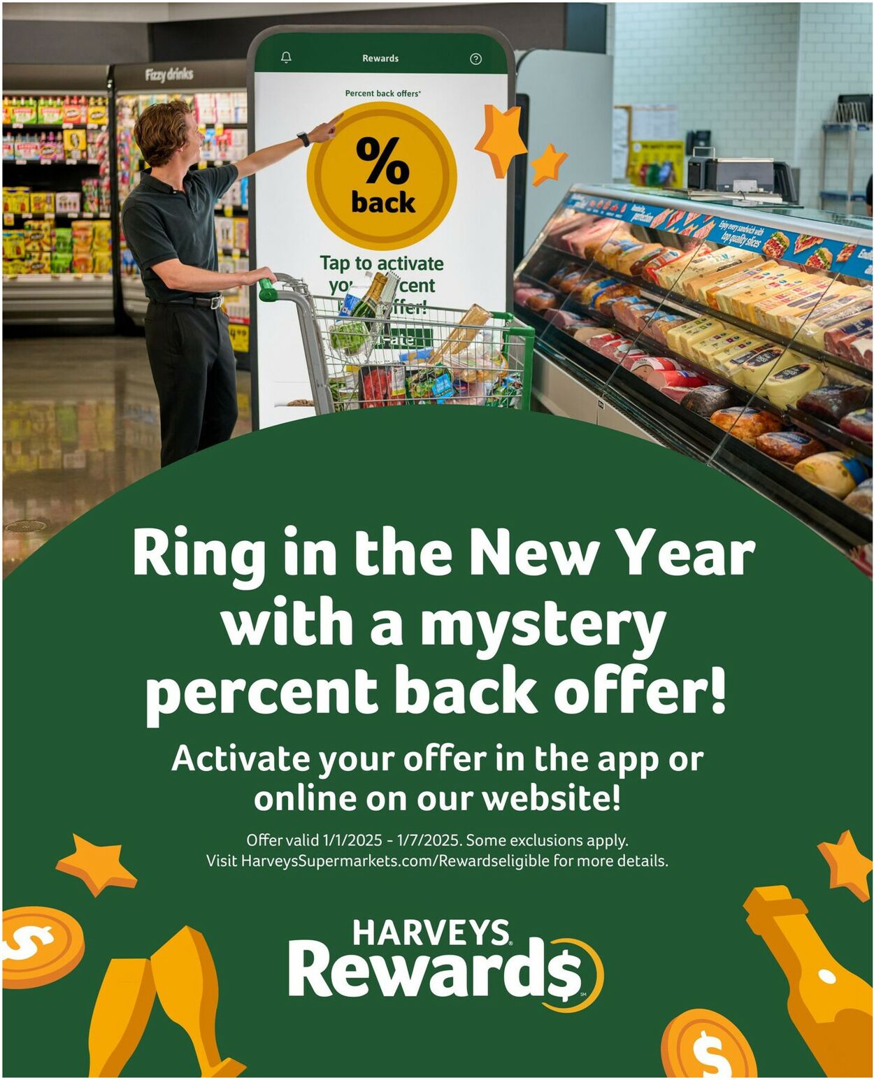 Catalogue Harveys Supermarket from 01/01/2025