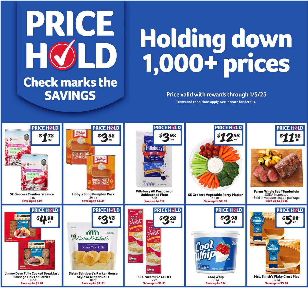 Catalogue Harveys Supermarket from 01/01/2025