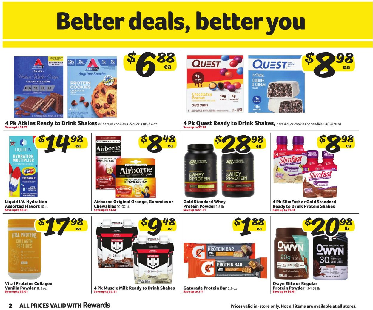 Catalogue Harveys Supermarket from 01/01/2025