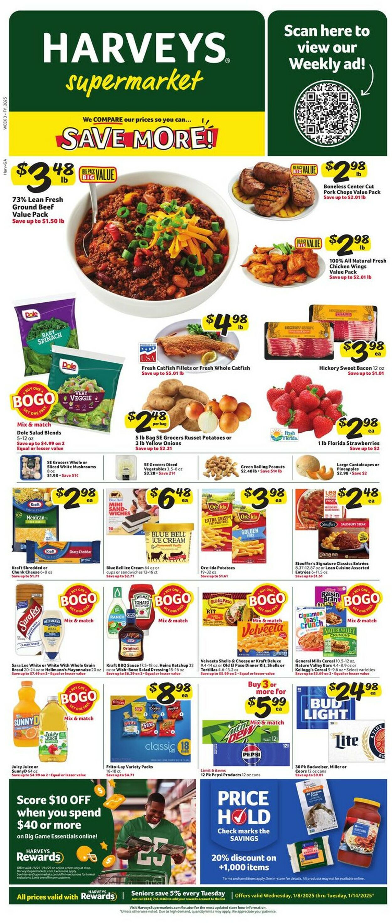 Catalogue Harveys Supermarket from 01/08/2025