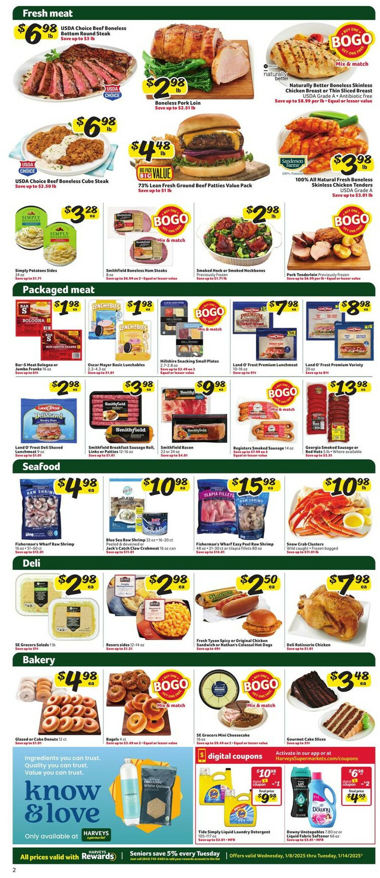 Catalogue Harveys Supermarket from 01/08/2025