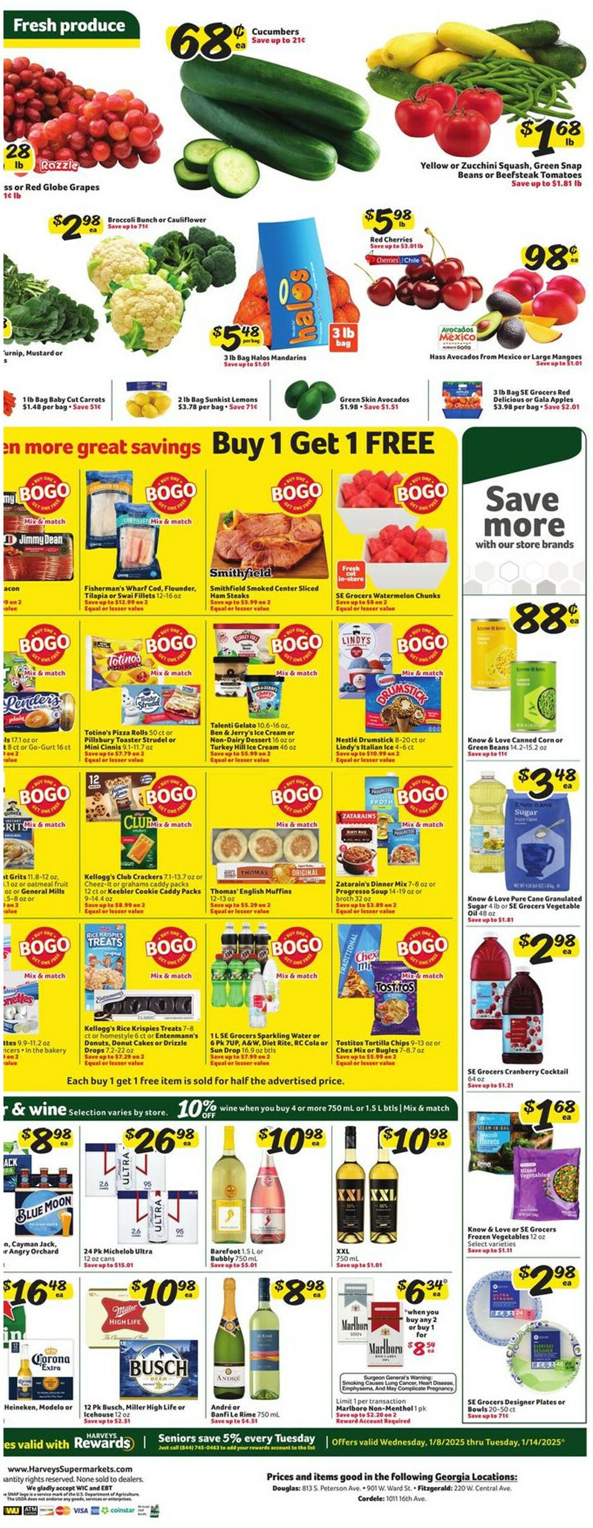 Catalogue Harveys Supermarket from 01/08/2025