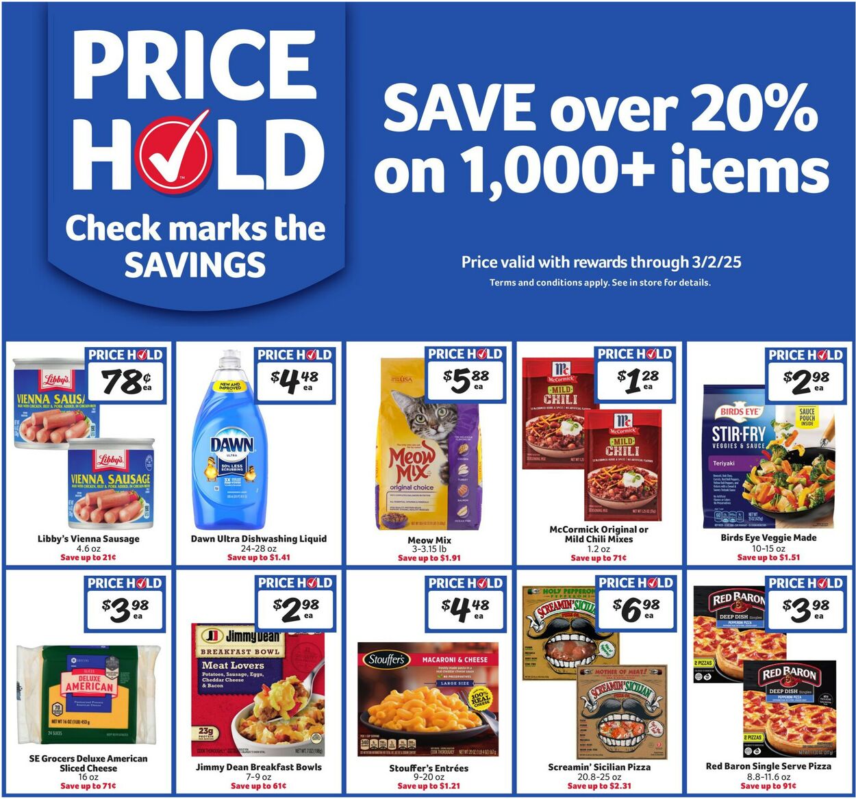 Catalogue Harveys Supermarket from 01/22/2025