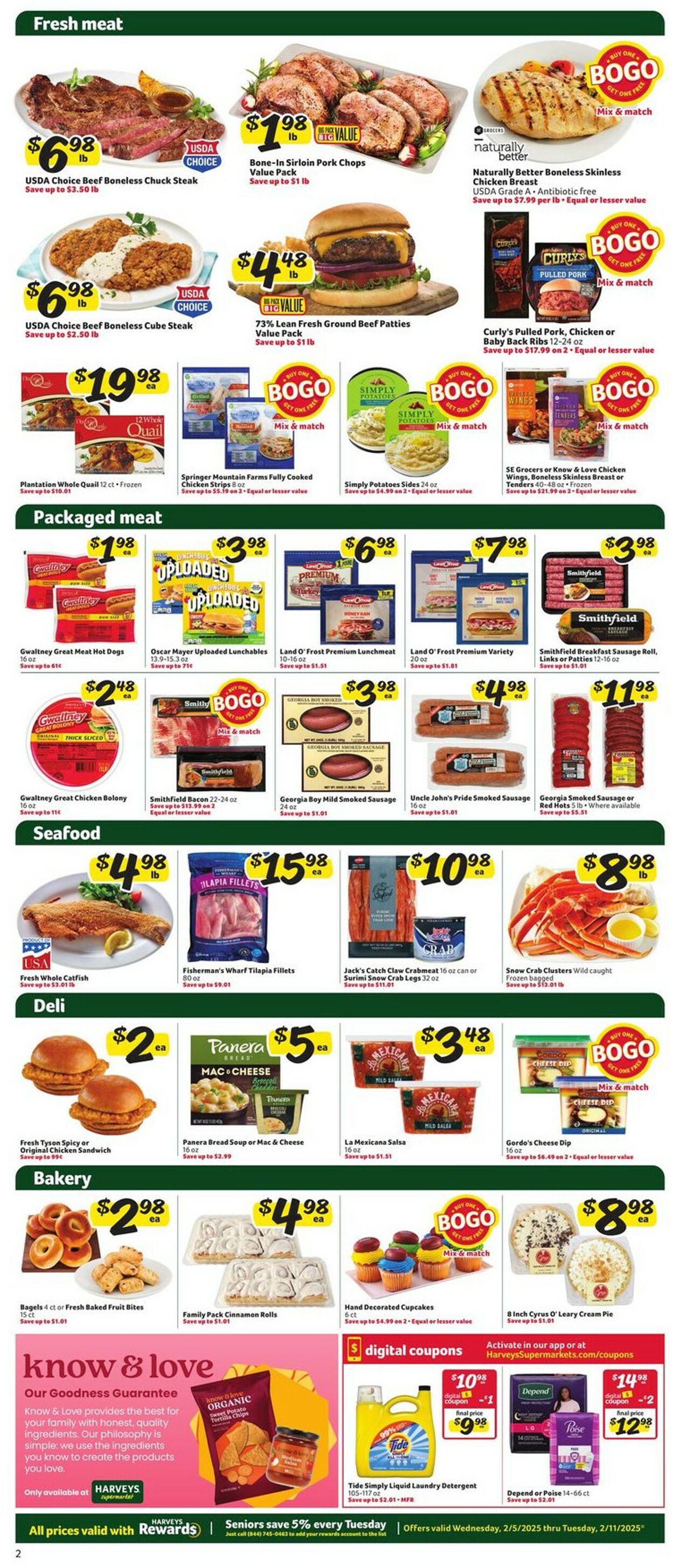 Catalogue Harveys Supermarket from 02/05/2025