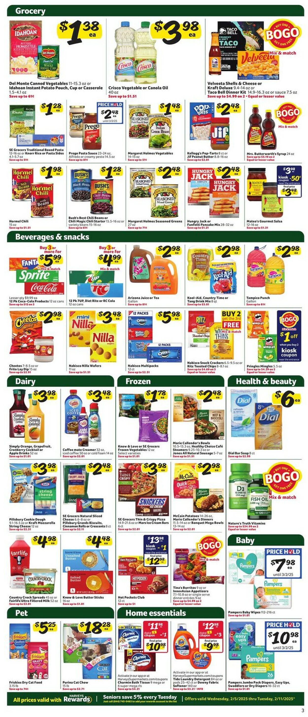 Catalogue Harveys Supermarket from 02/05/2025