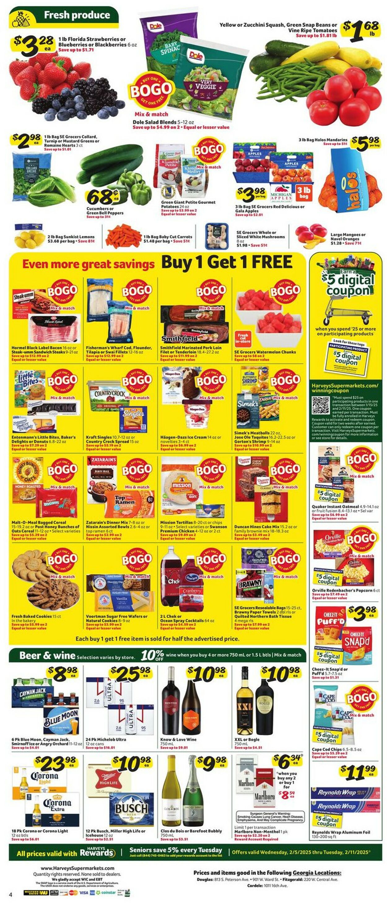 Catalogue Harveys Supermarket from 02/05/2025