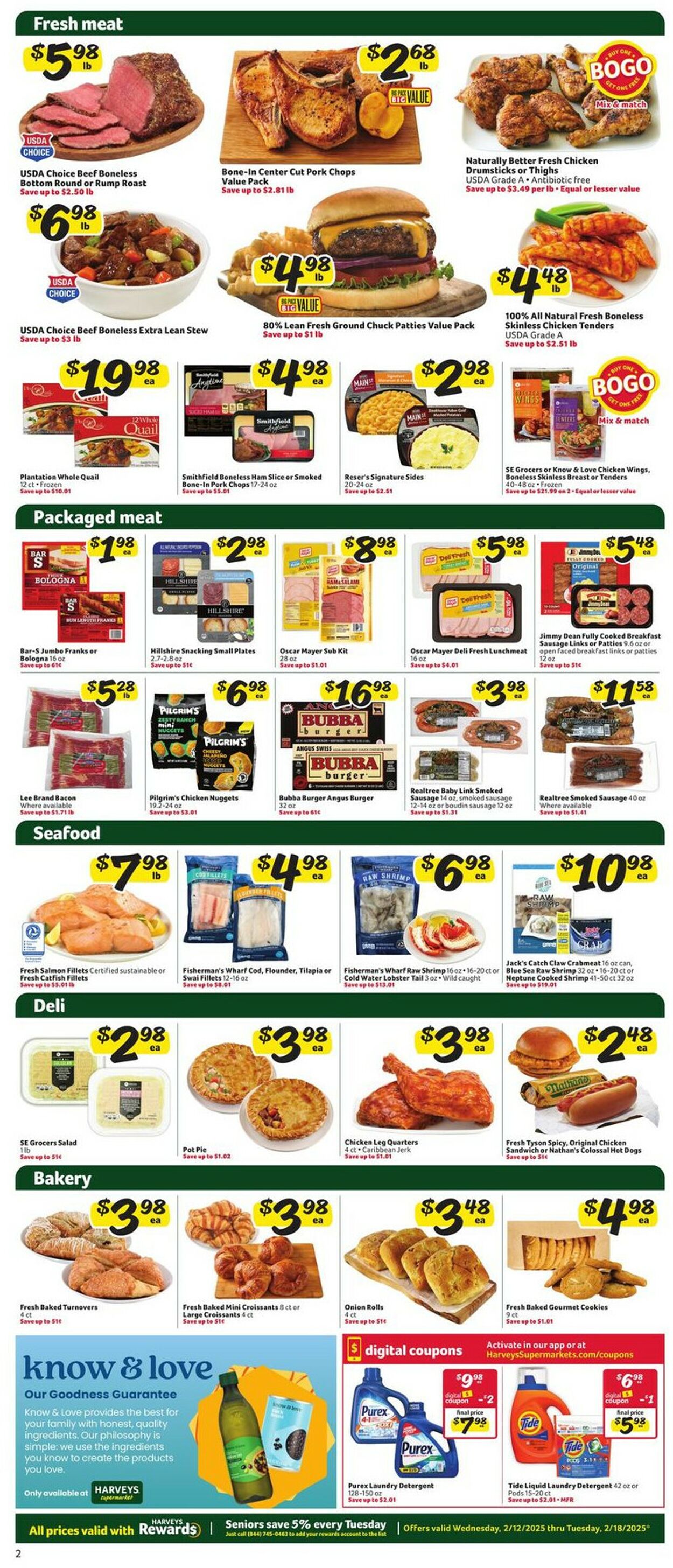 Catalogue Harveys Supermarket from 02/12/2025