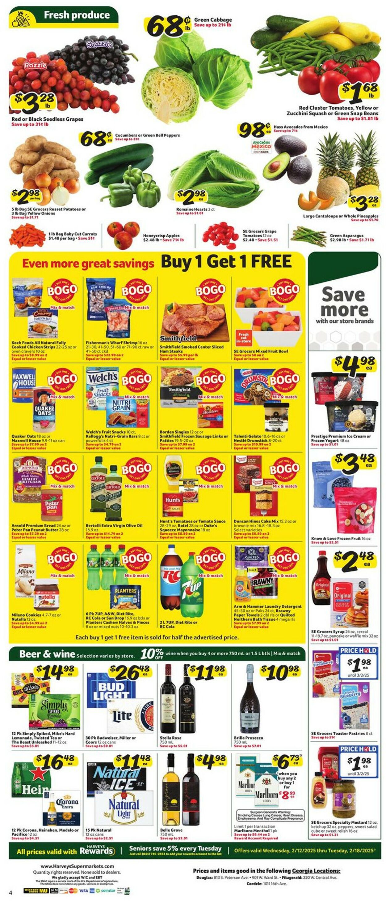 Catalogue Harveys Supermarket from 02/12/2025