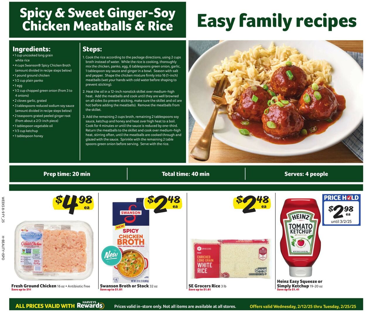 Catalogue Harveys Supermarket from 02/12/2025