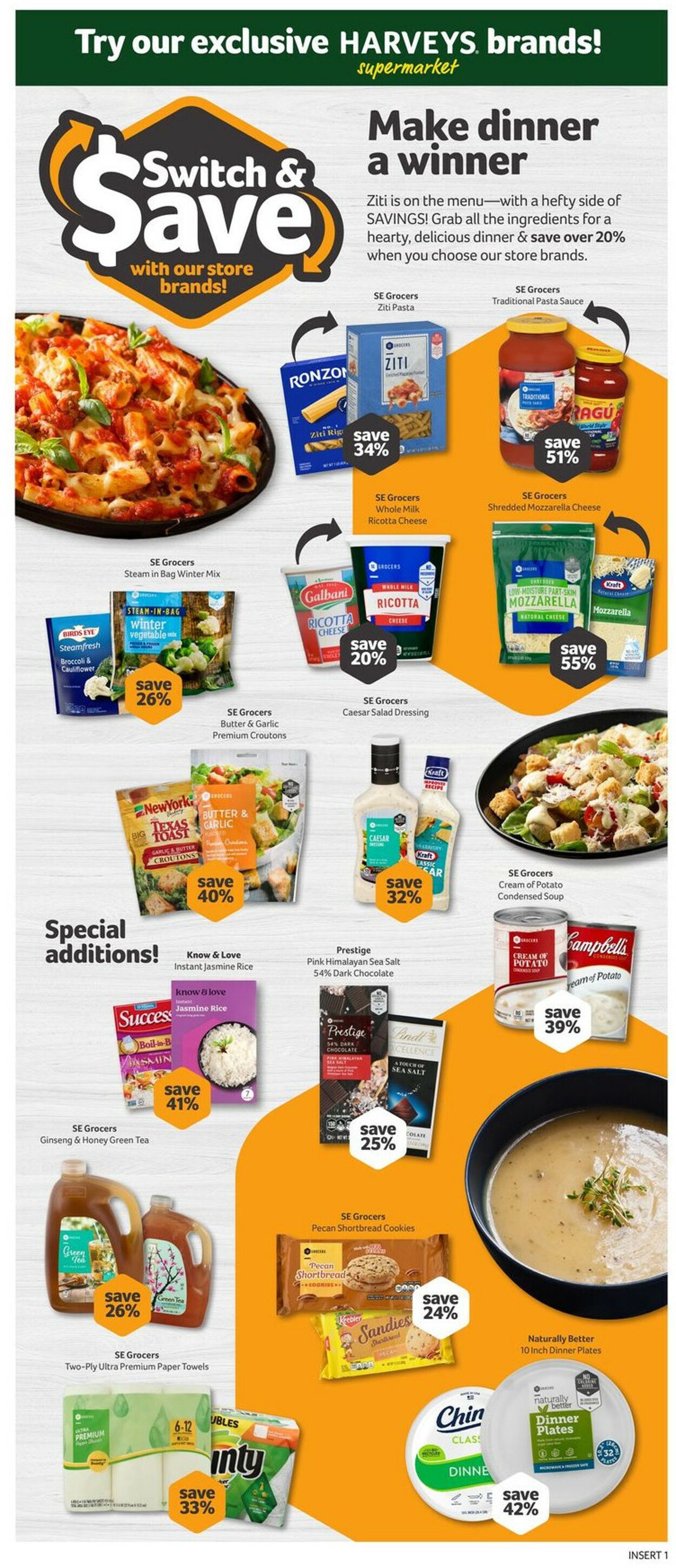 Catalogue Harveys Supermarket from 02/26/2025