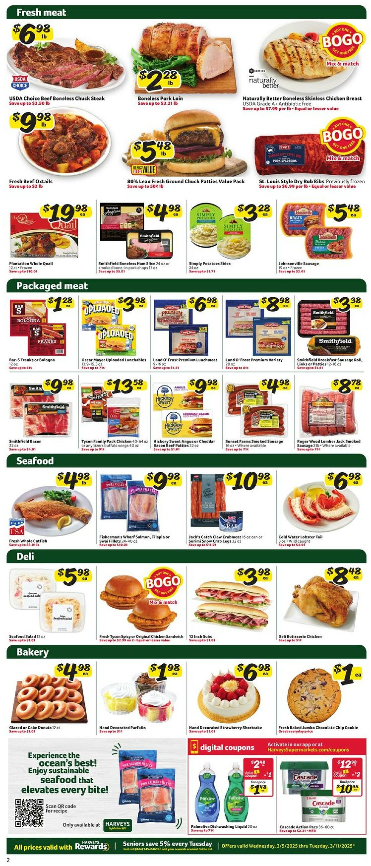 Catalogue Harveys Supermarket from 03/05/2025