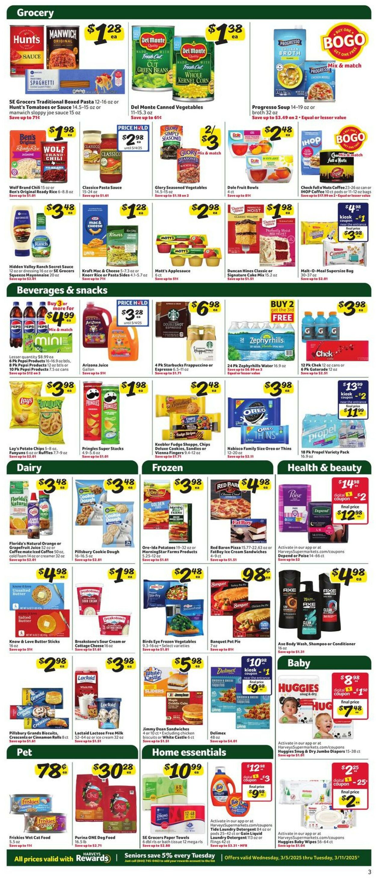 Catalogue Harveys Supermarket from 03/05/2025