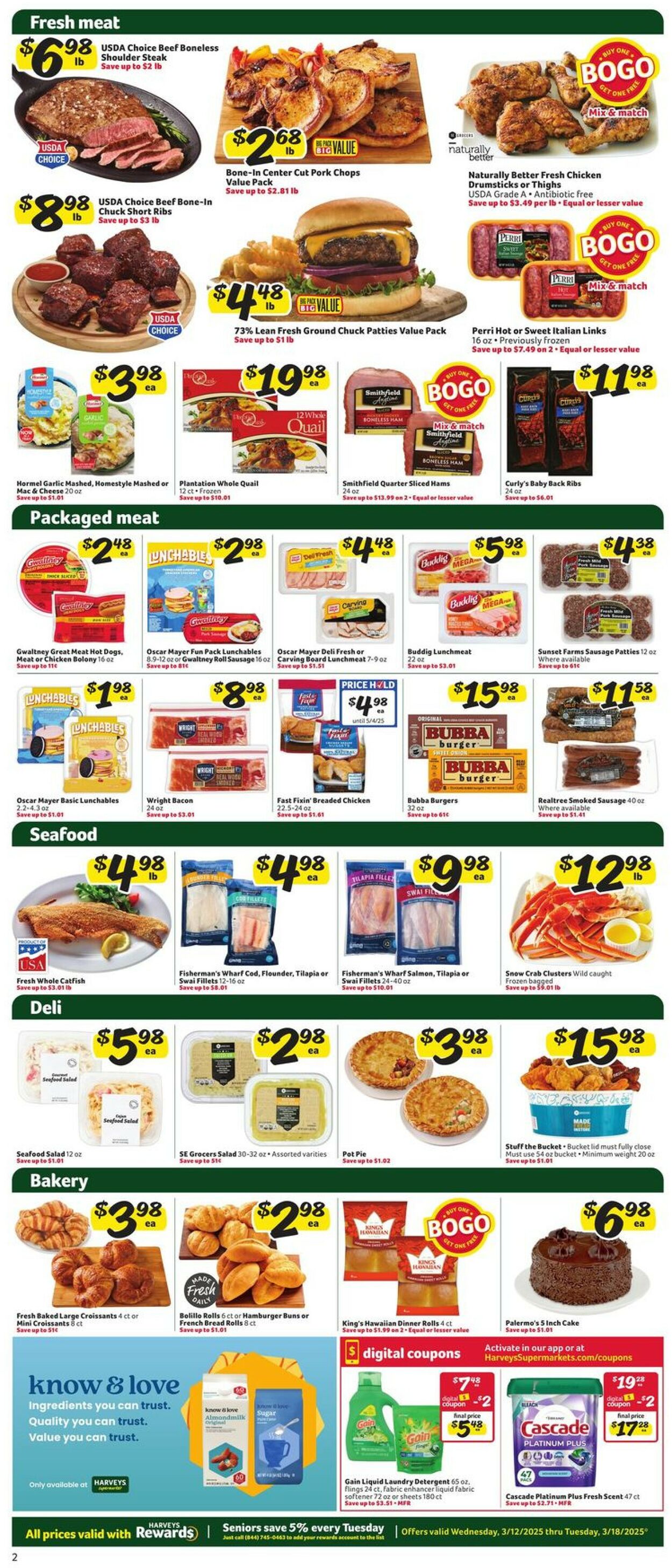 Catalogue Harveys Supermarket from 03/12/2025