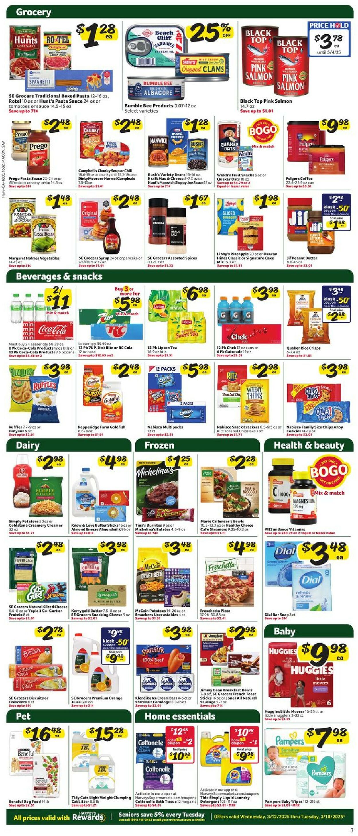 Catalogue Harveys Supermarket from 03/12/2025