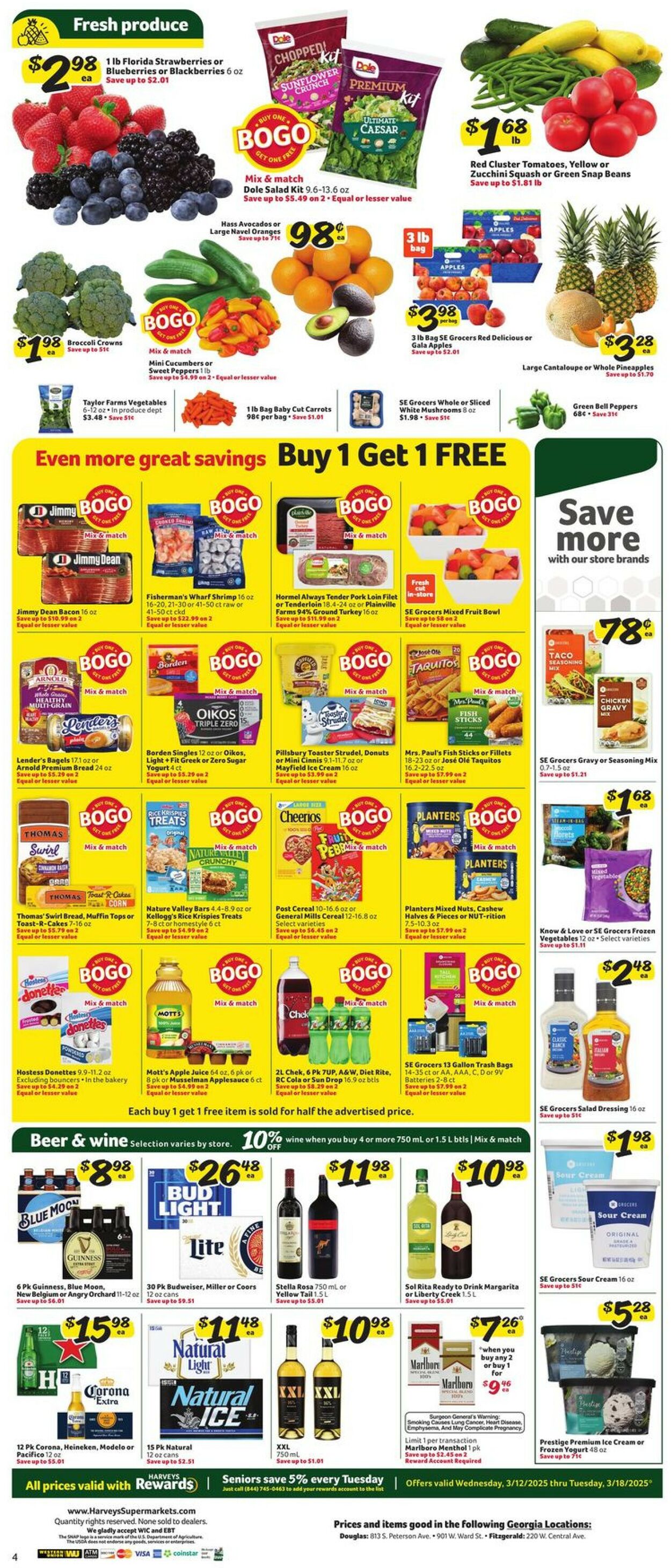 Catalogue Harveys Supermarket from 03/12/2025