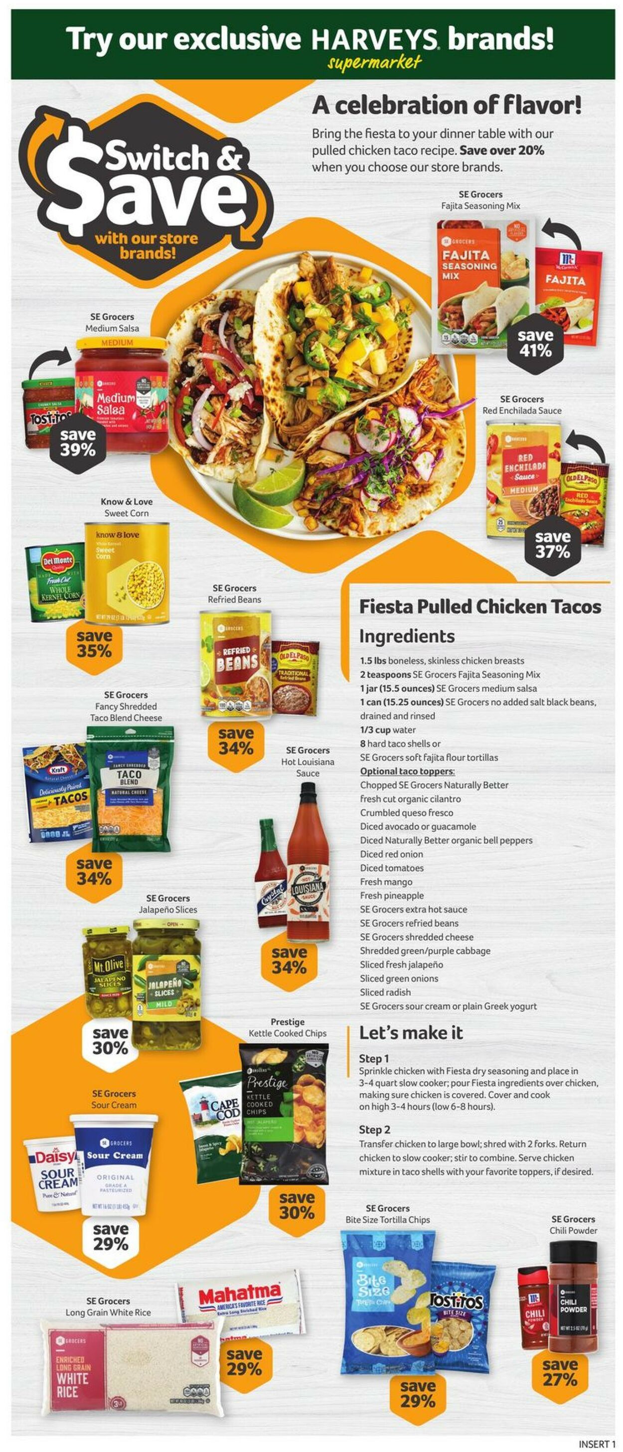 Catalogue Harveys Supermarket from 05/07/2025