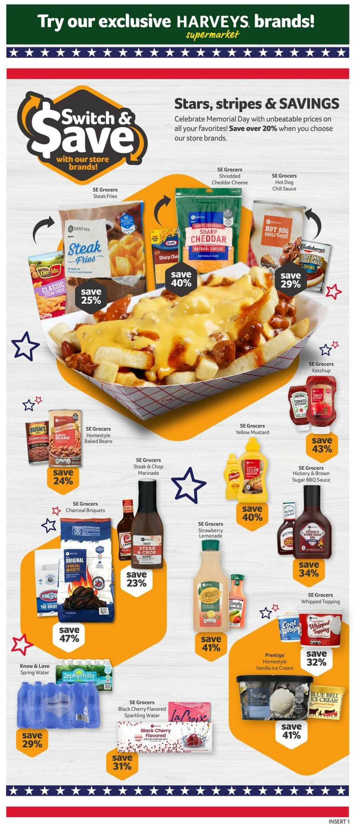 Catalogue Harveys Supermarket from 05/14/2025