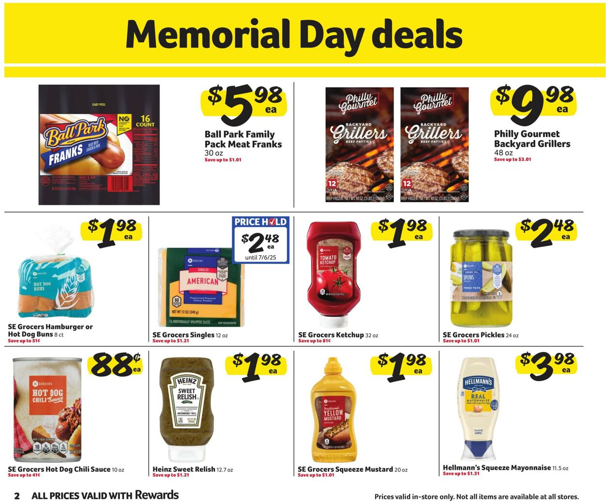Catalogue Harveys Supermarket from 05/14/2025