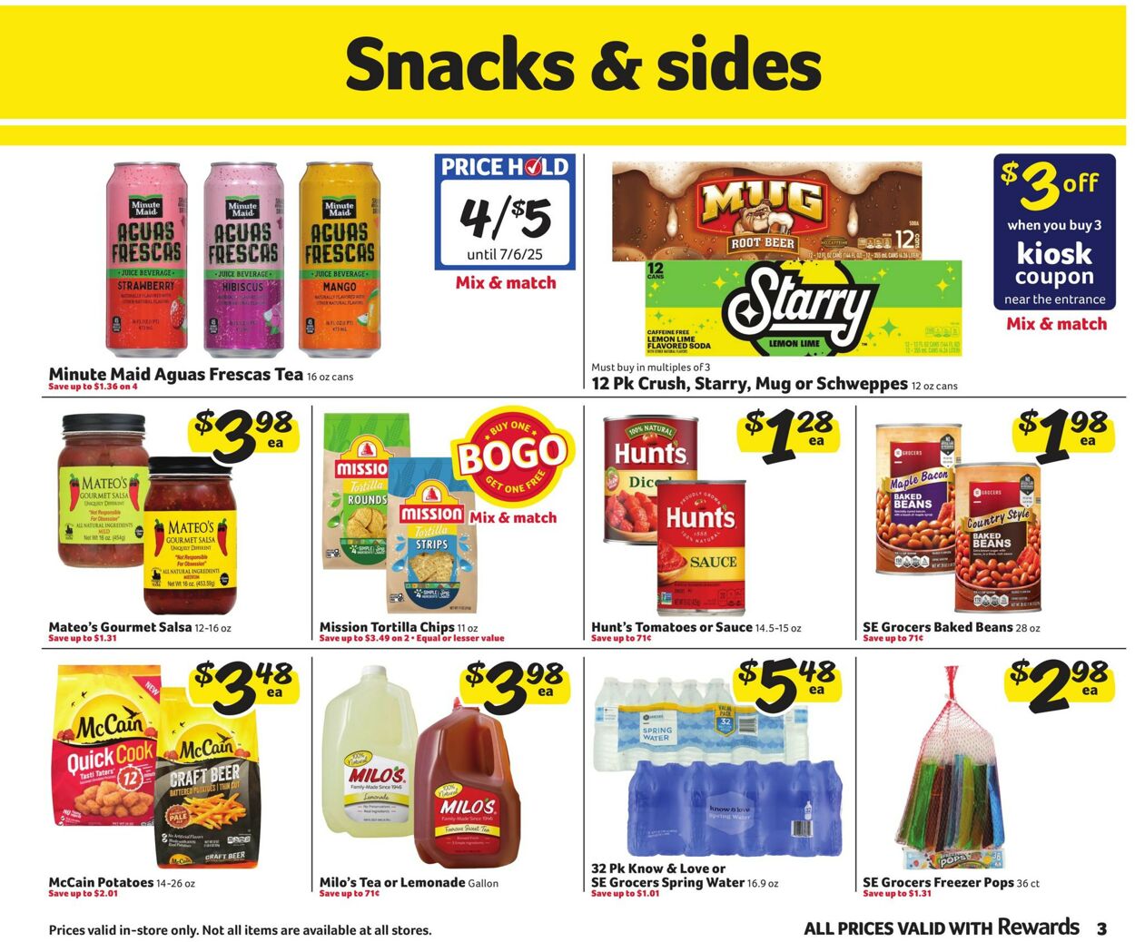 Catalogue Harveys Supermarket from 05/14/2025