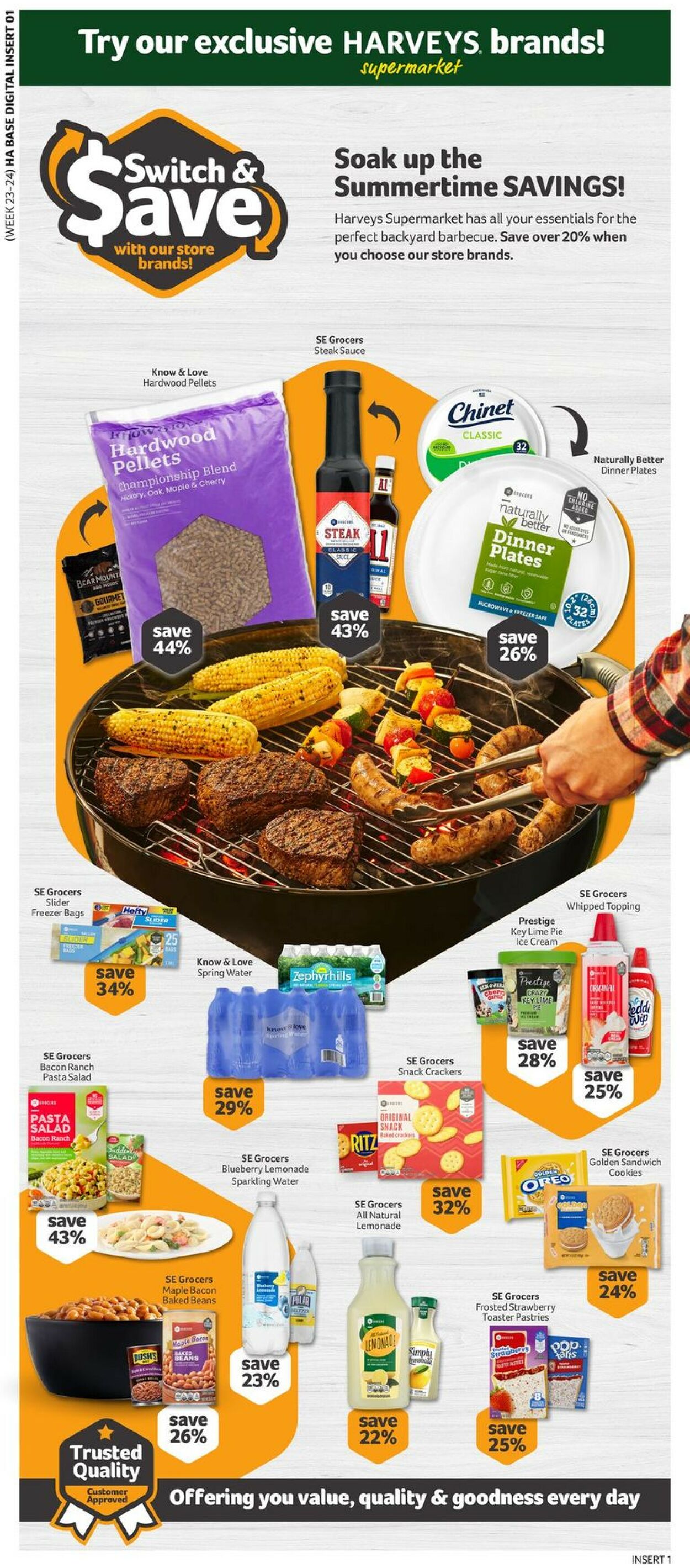 Catalogue Harveys Supermarket from 05/28/2025
