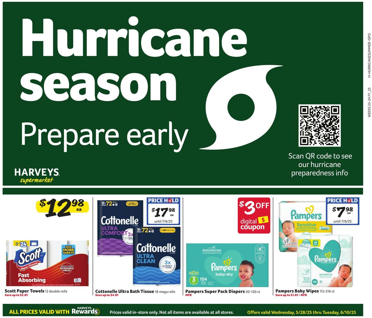Catalogue Harveys Supermarket from 05/28/2025