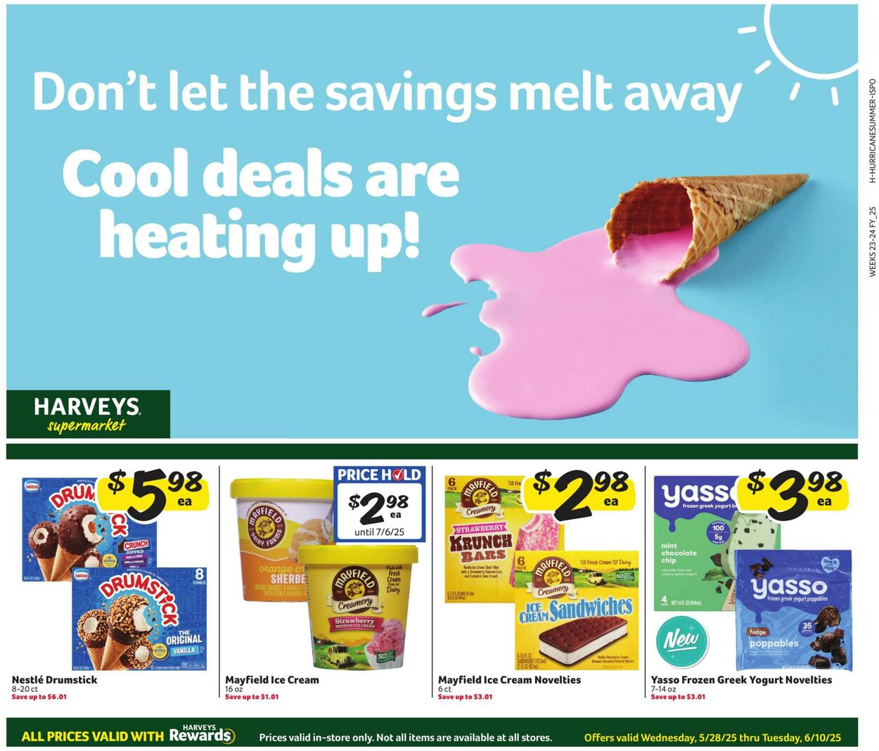 Catalogue Harveys Supermarket from 05/28/2025