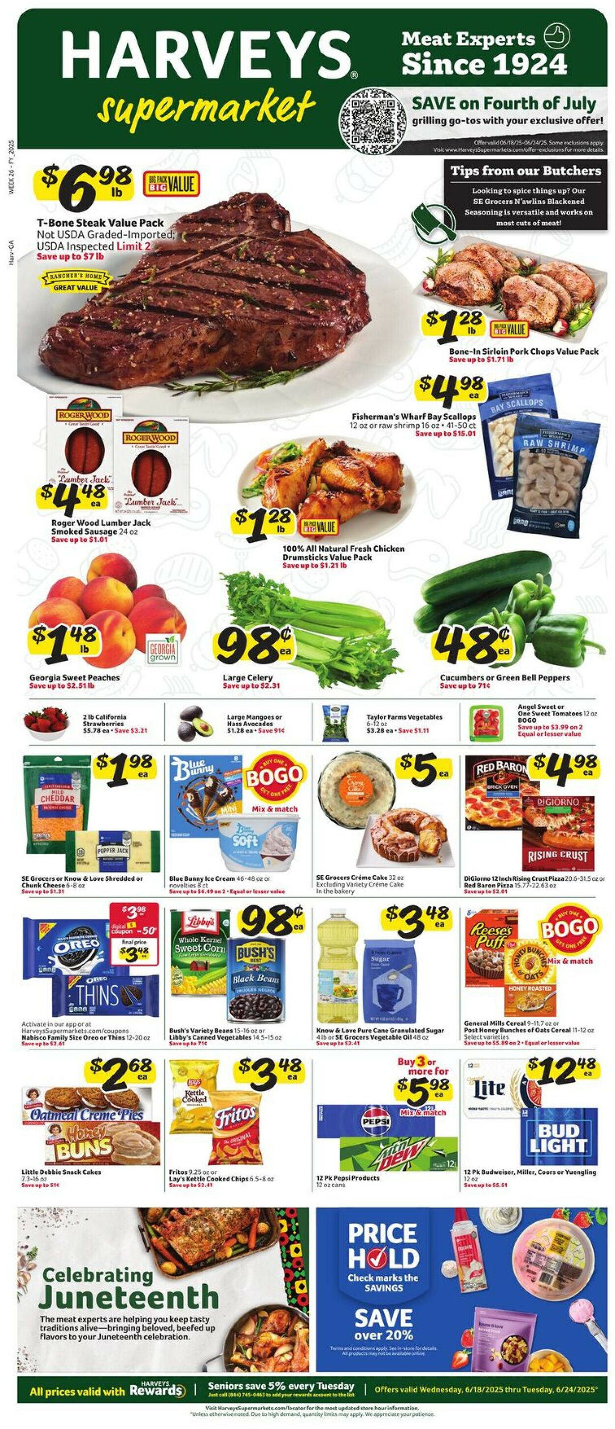 Catalogue Harveys Supermarket from 06/18/2025