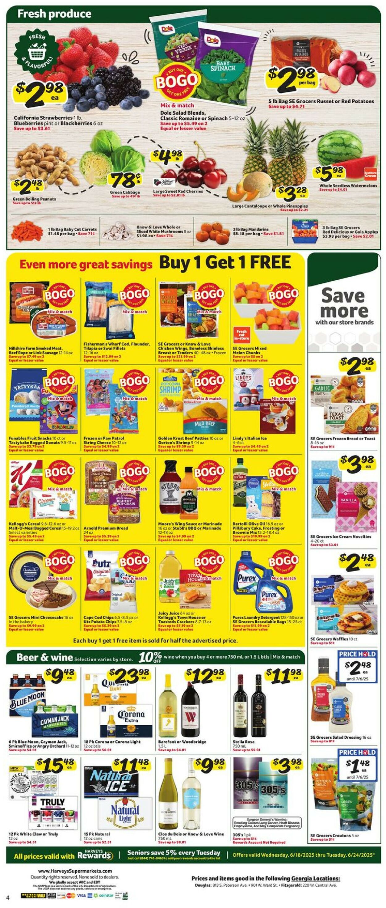 Catalogue Harveys Supermarket from 06/18/2025