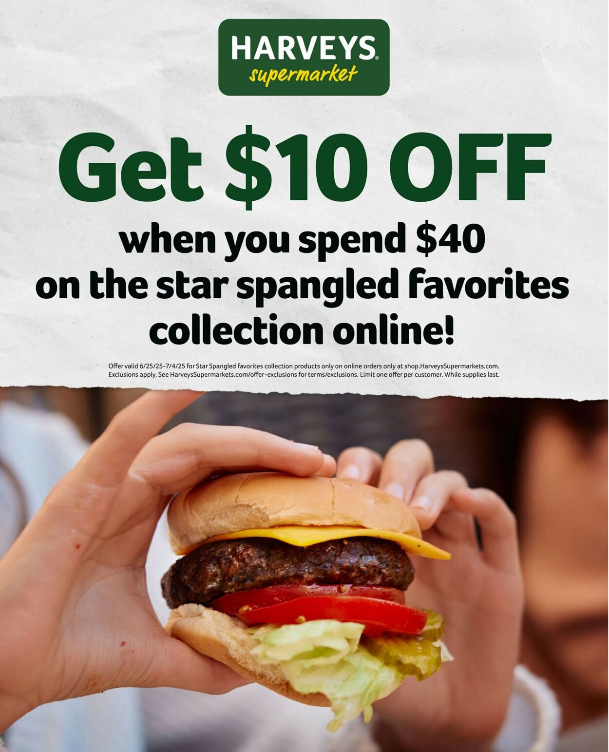 Catalogue Harveys Supermarket from 06/25/2025