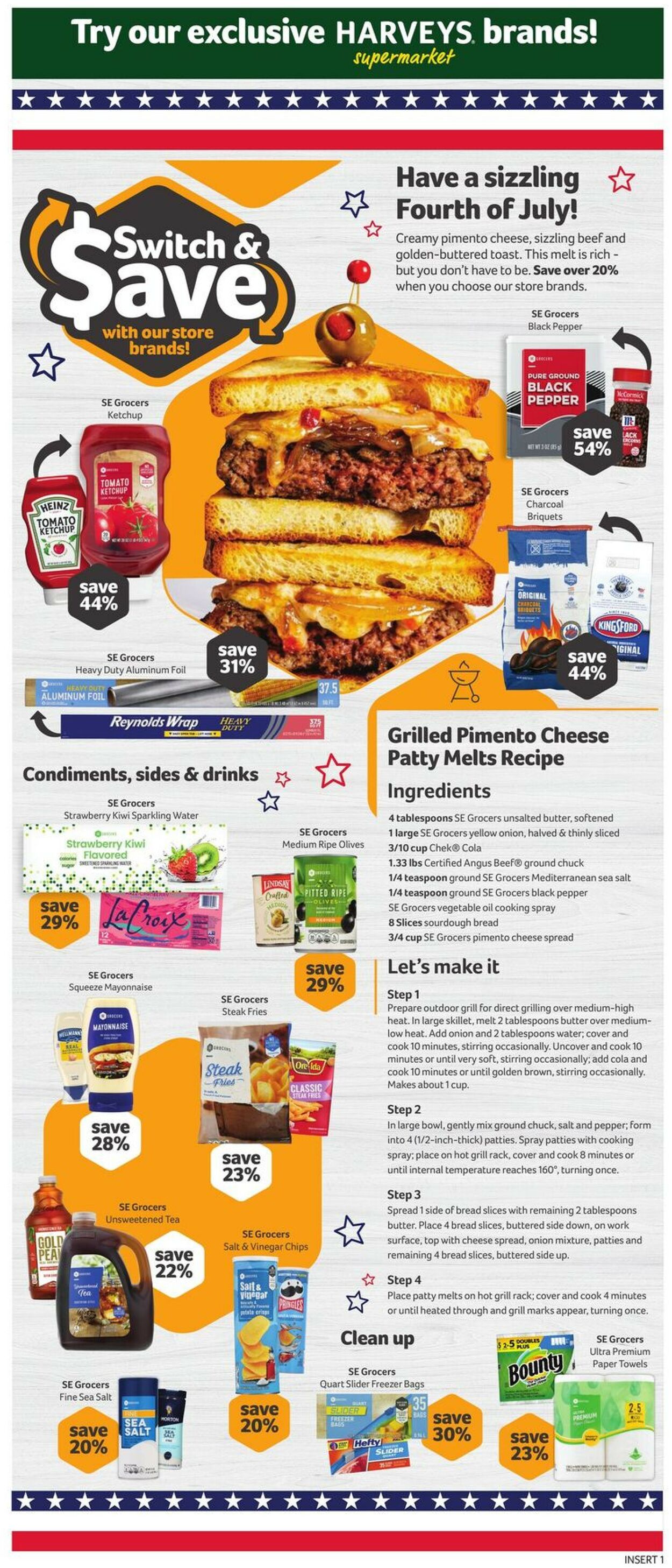 Catalogue Harveys Supermarket from 06/25/2025