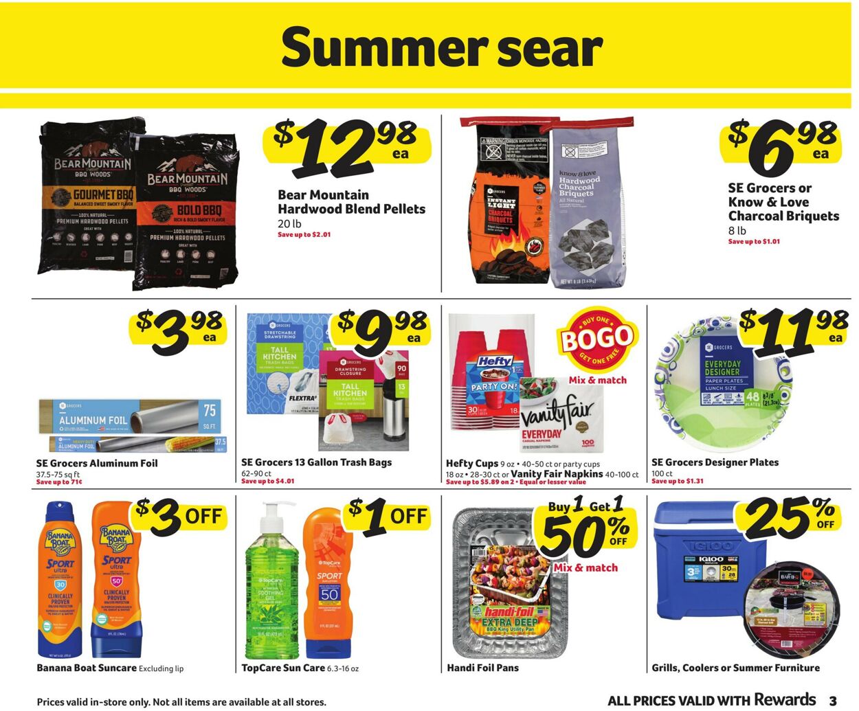 Catalogue Harveys Supermarket from 06/25/2025