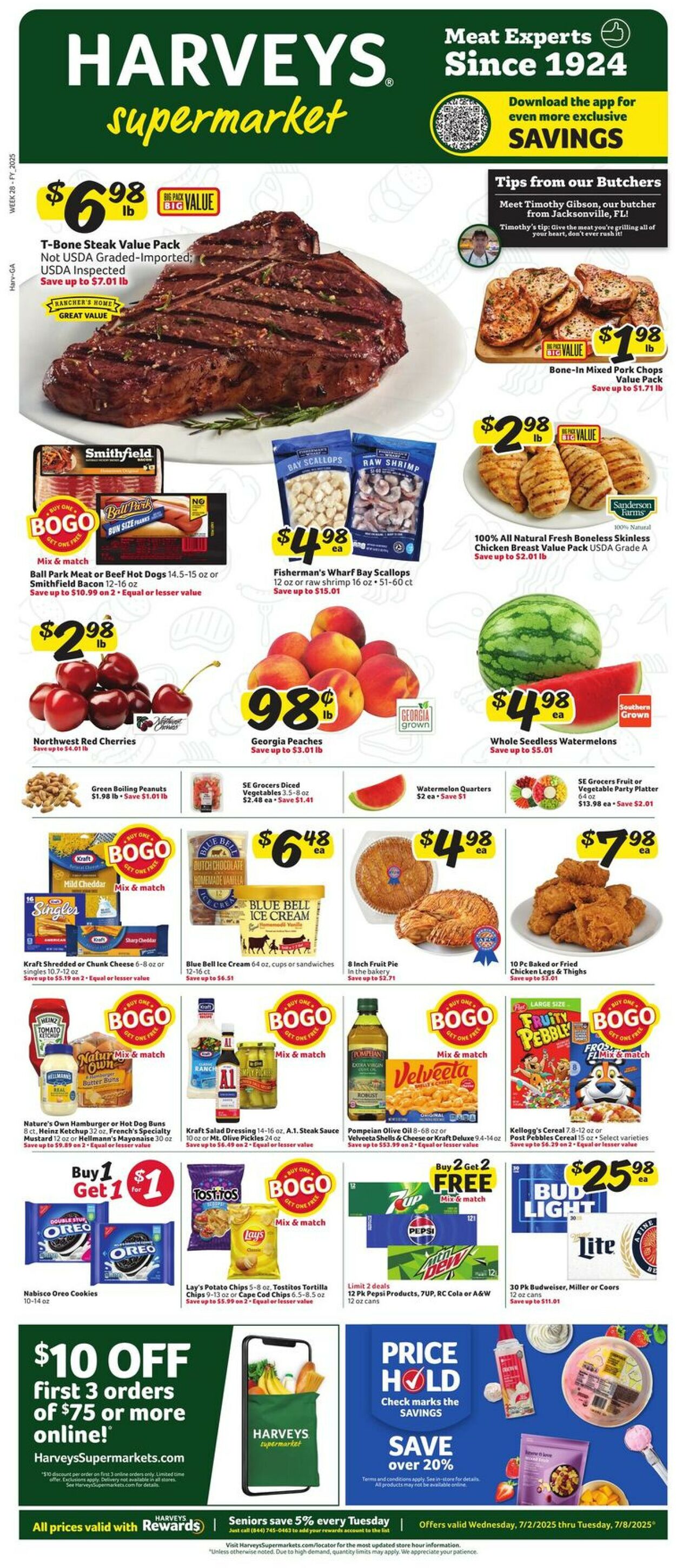Catalogue Harveys Supermarket from 07/02/2025