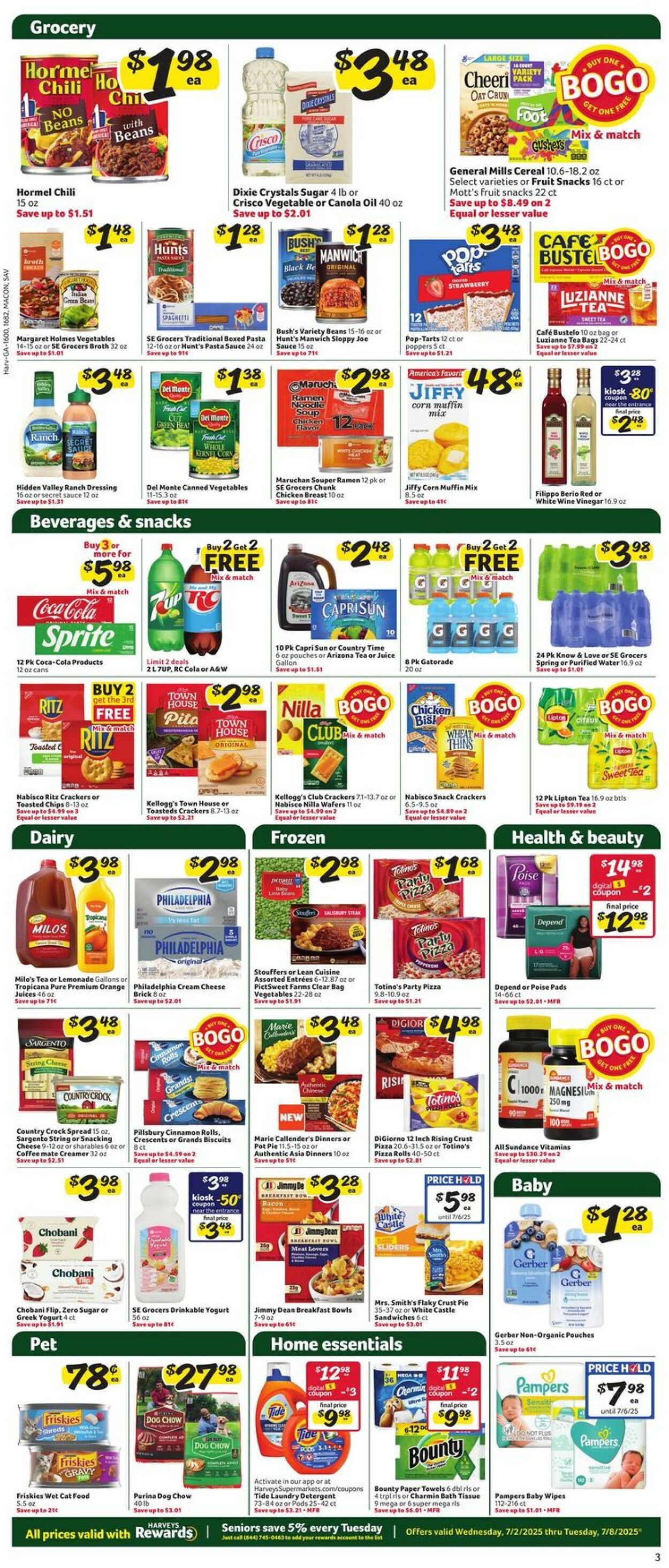 Catalogue Harveys Supermarket from 07/02/2025