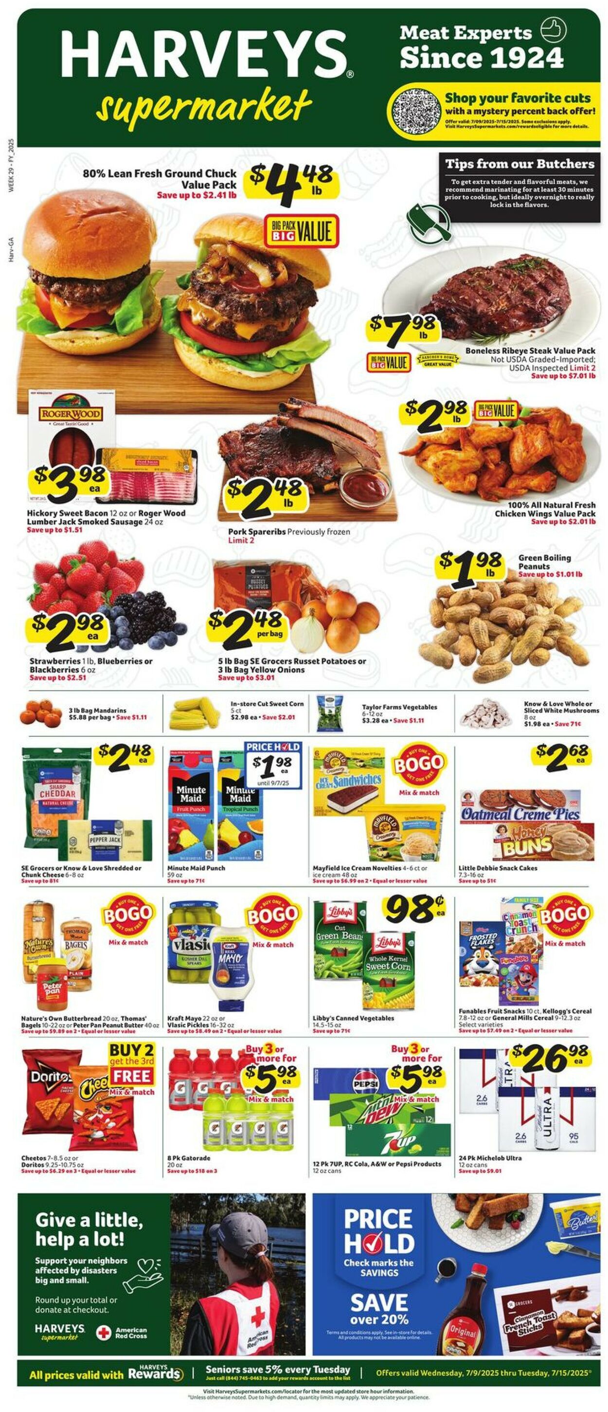 Catalogue Harveys Supermarket from 07/09/2025