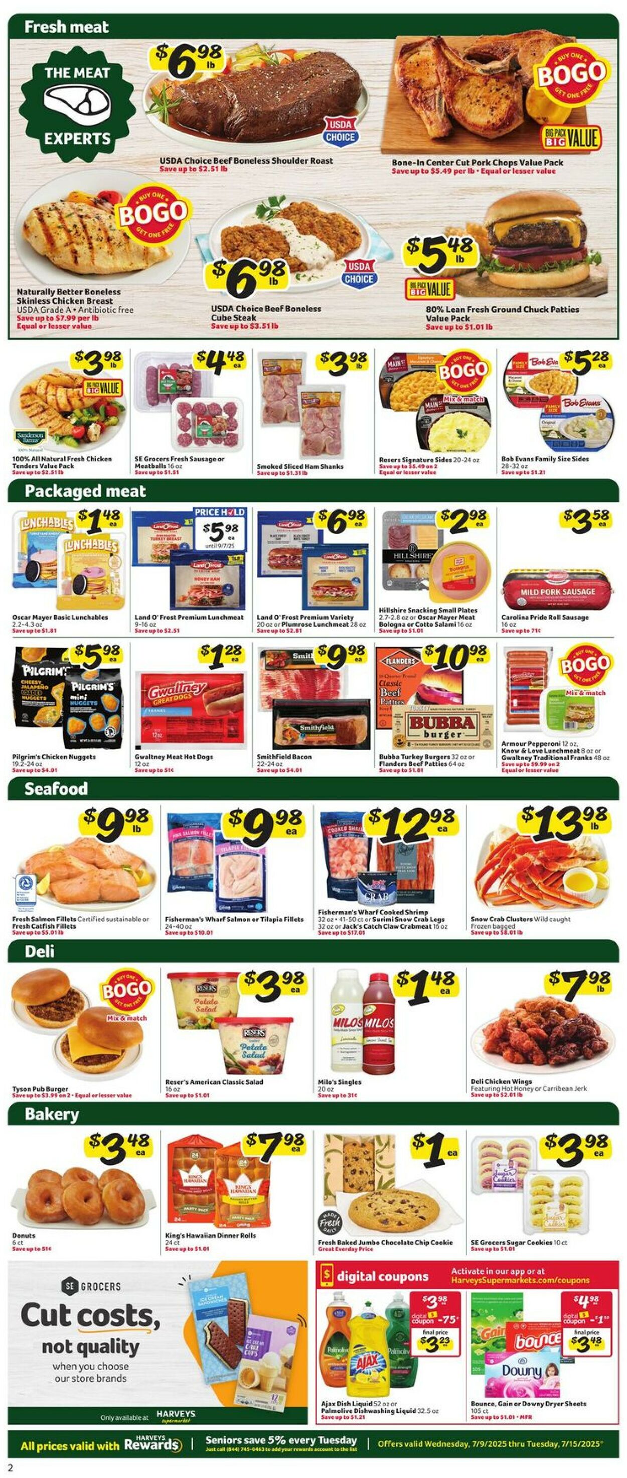 Catalogue Harveys Supermarket from 07/09/2025