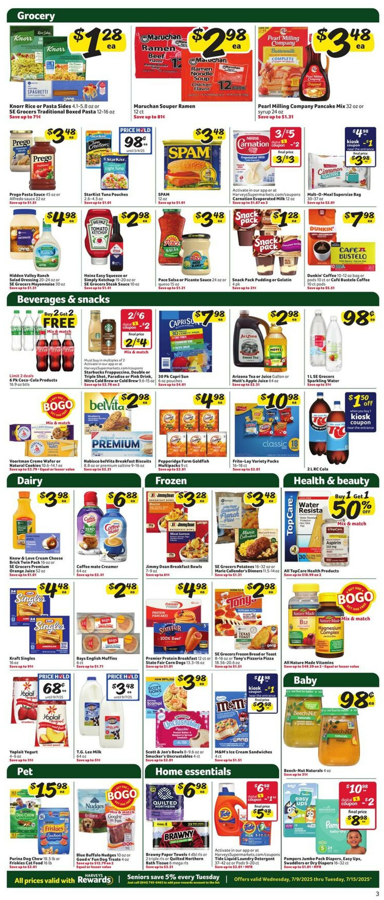 Catalogue Harveys Supermarket from 07/09/2025
