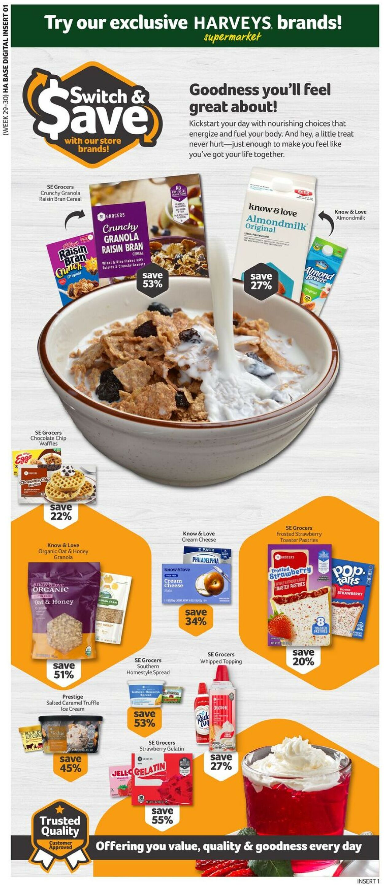 Catalogue Harveys Supermarket from 07/09/2025